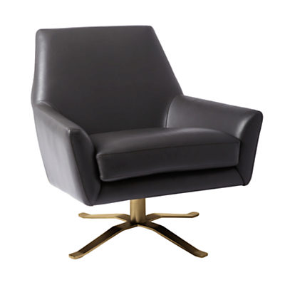 west elm Lucas Swivel Armchair